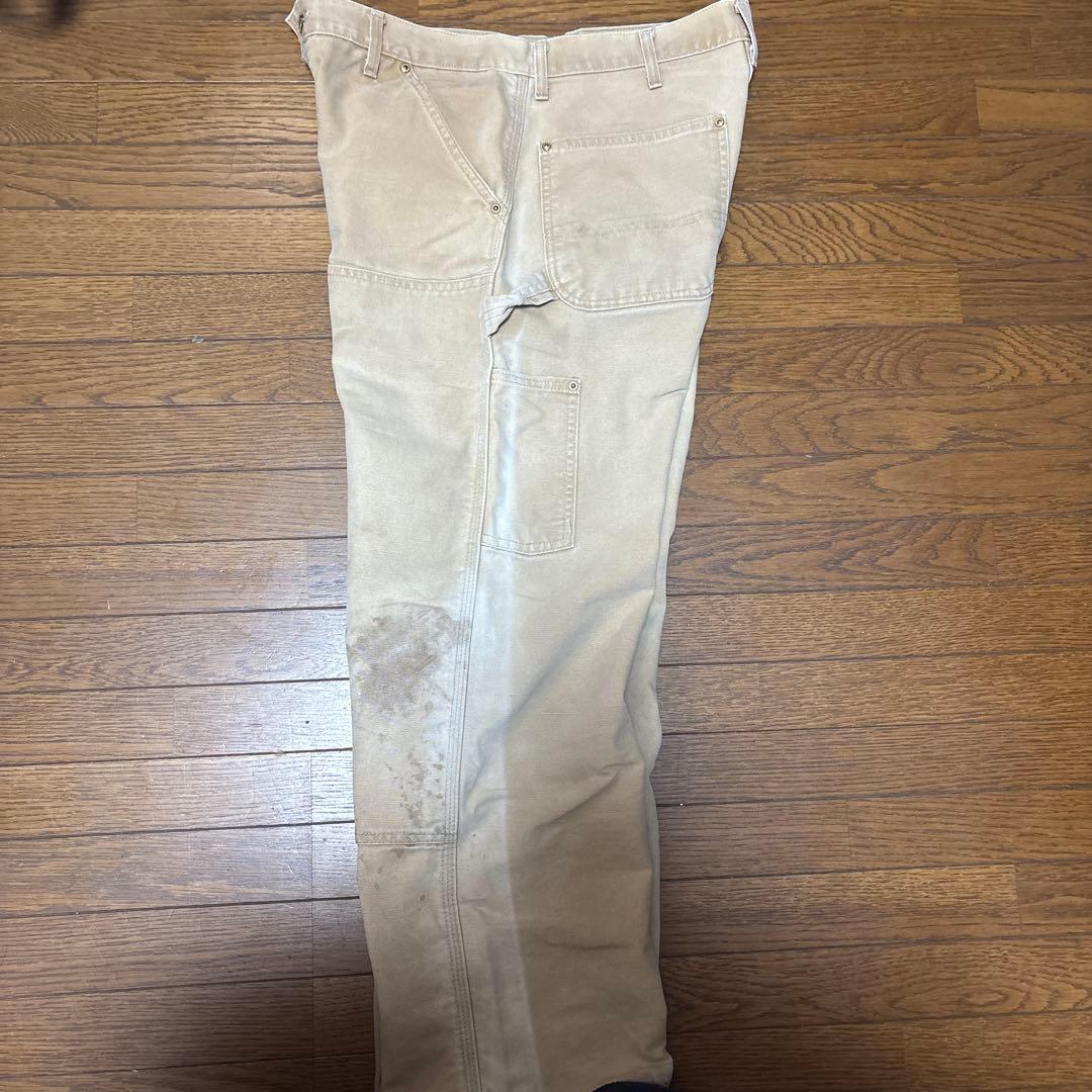 た*き様 80s Carhartt ベージュ ワークパンツ