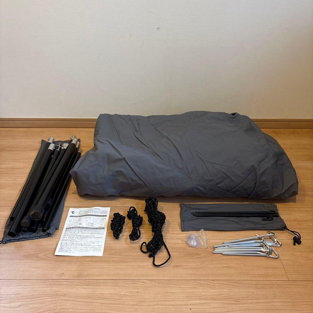 【美品】TOKYO CRAFTS ダイヤフォートTCソロテント／グレー