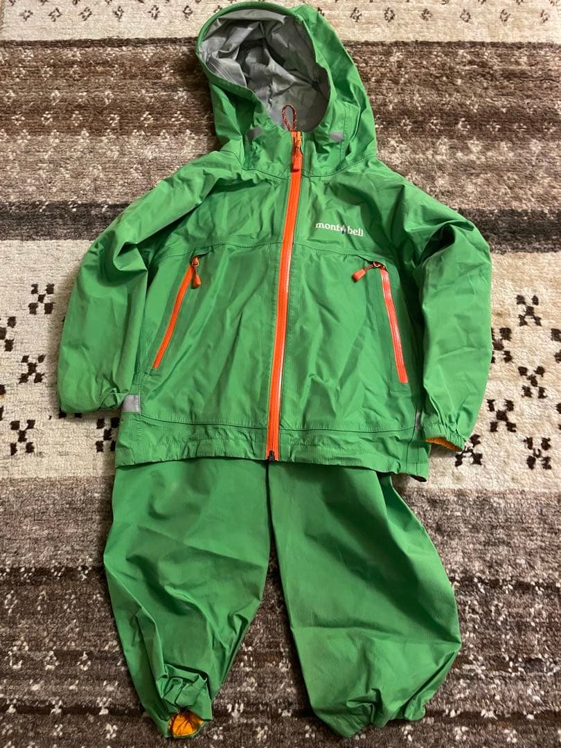 mont-bell他 子供服まとめ売り 8点 110〜120 記名あり