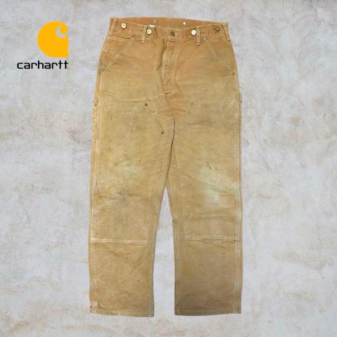 け*ん様 Carhartt カーハート　ダブルニー　ペインターパンツ　ダメージ有