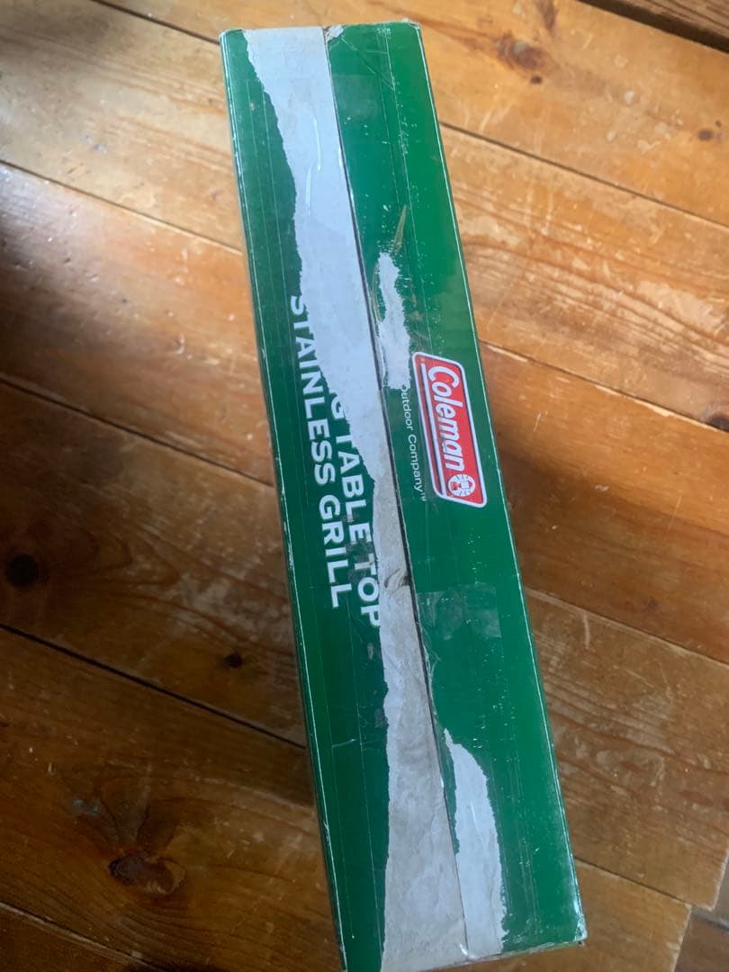 廃盤品 未使用 コールマン フォールディング　テーブルトップ ステンレスグリル