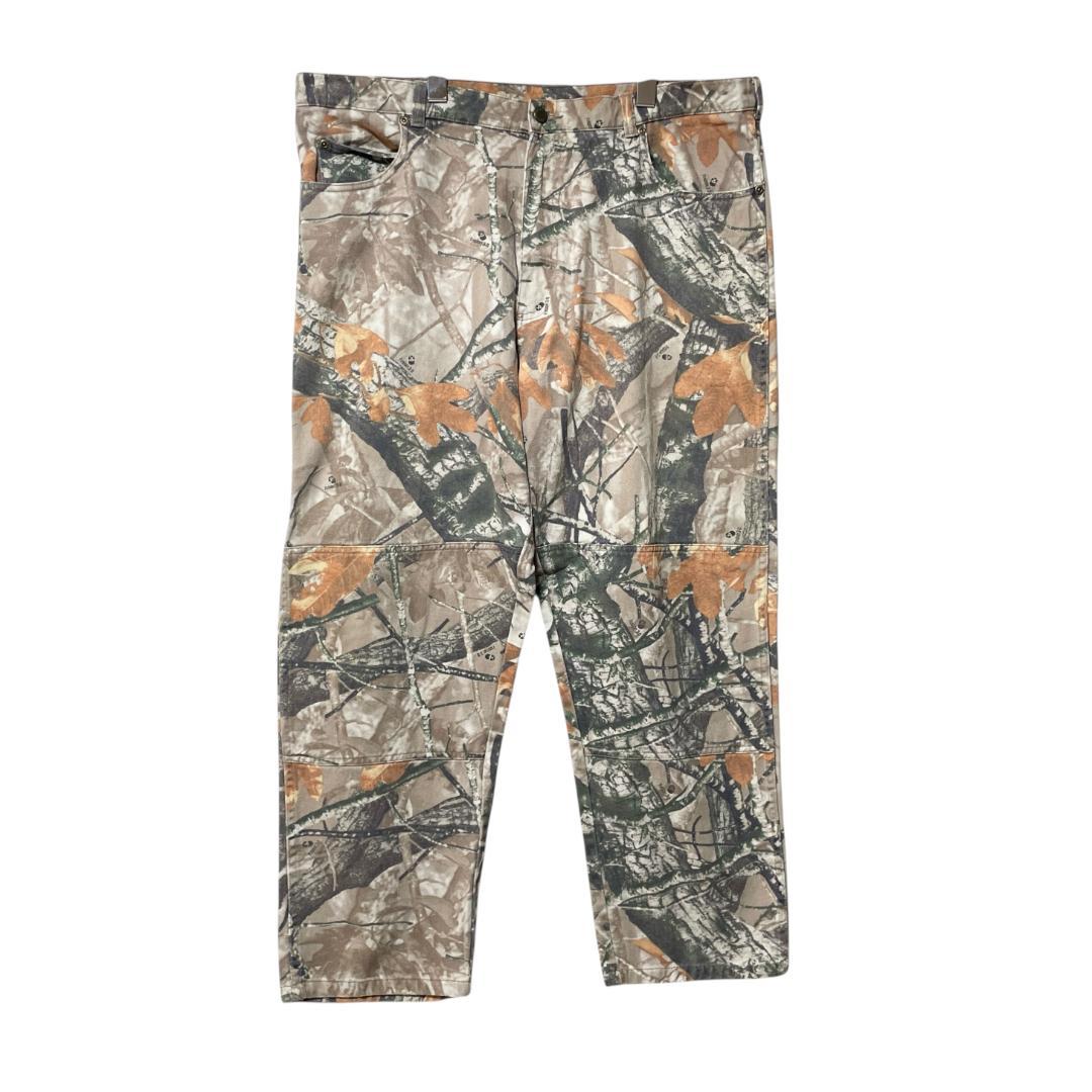 極太 バギー ラングラー 迷彩 リアルツリーカモ デニムパンツ W40 L30