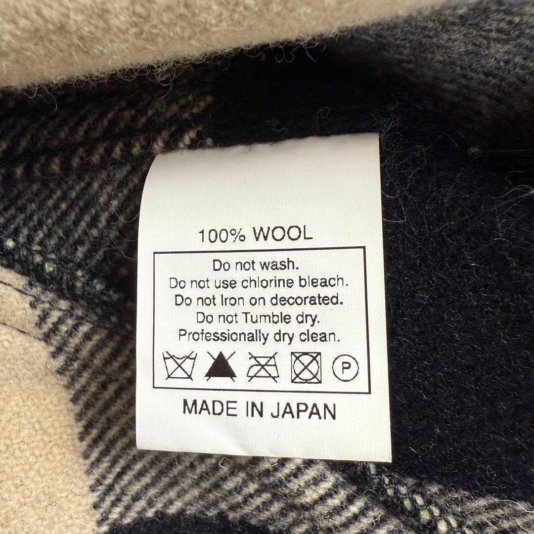 COOTIE クーティー バッファローチェックウールジャケット