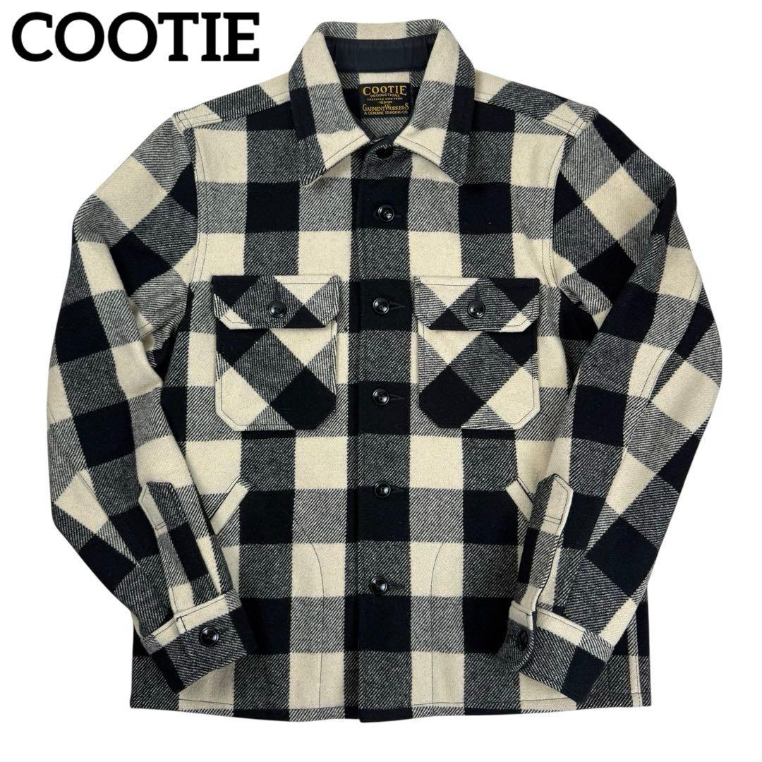 COOTIE クーティー バッファローチェックウールジャケット