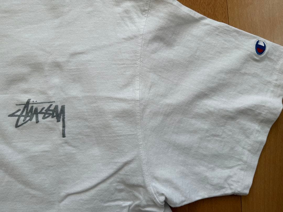 STUSSY チャンピオンコラボ 大阪チャプト限定 TシャツLサイズ
