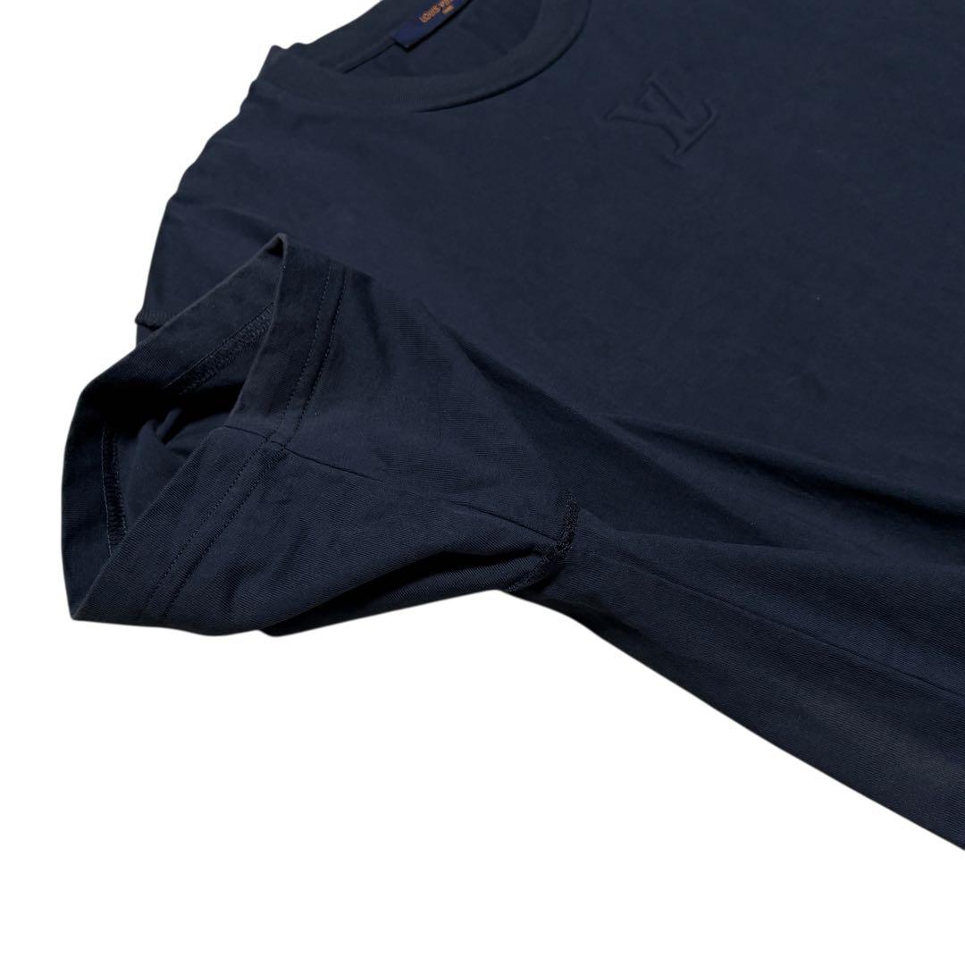 LOUIS VUITTON ルイヴィトン エンボス LVロゴ Tシャツ XL