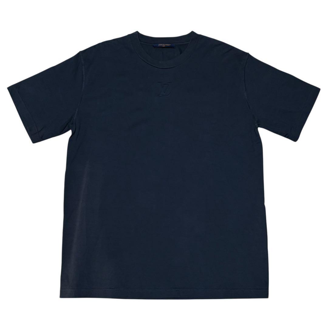 LOUIS VUITTON ルイヴィトン エンボス LVロゴ Tシャツ XL