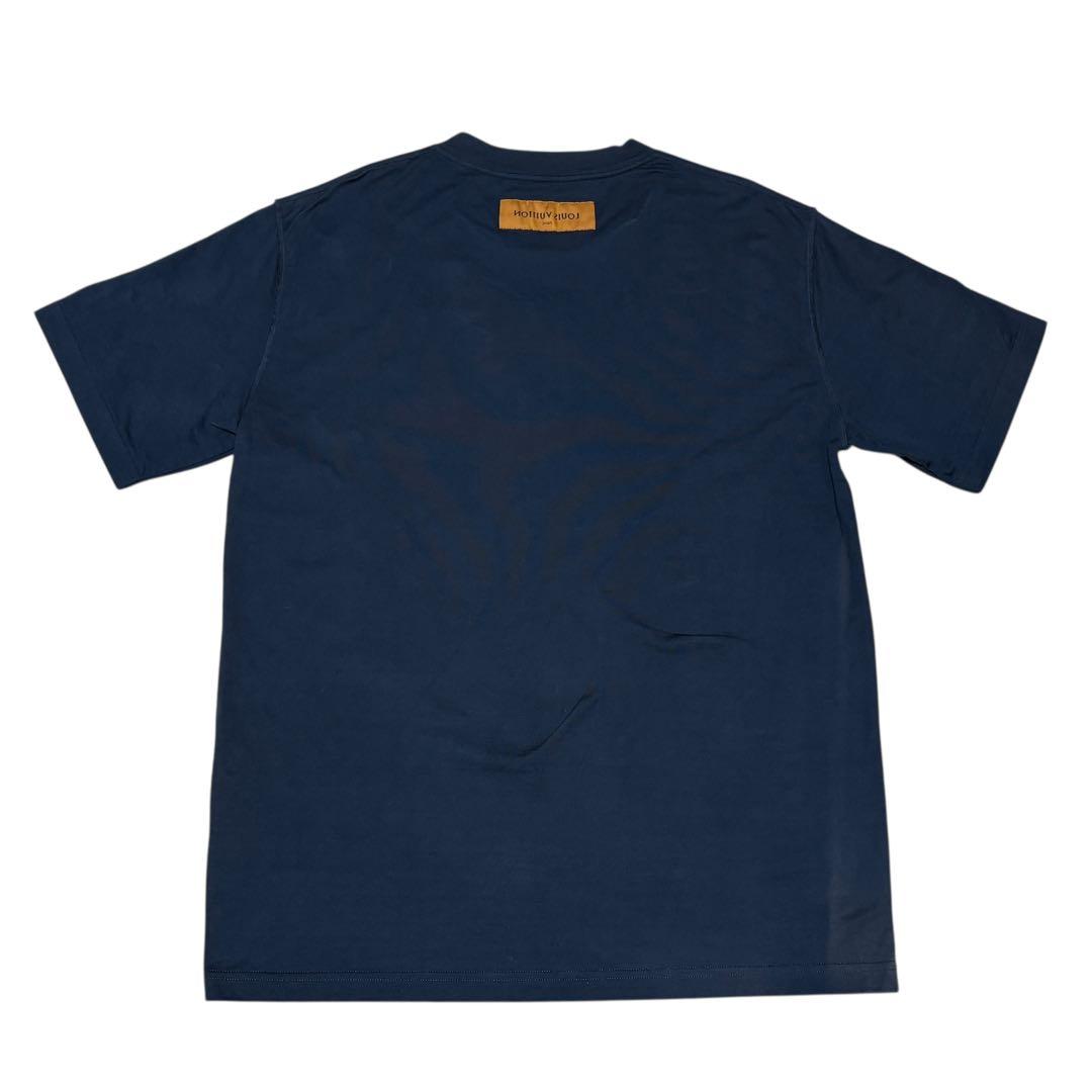 LOUIS VUITTON ルイヴィトン エンボス LVロゴ Tシャツ XL