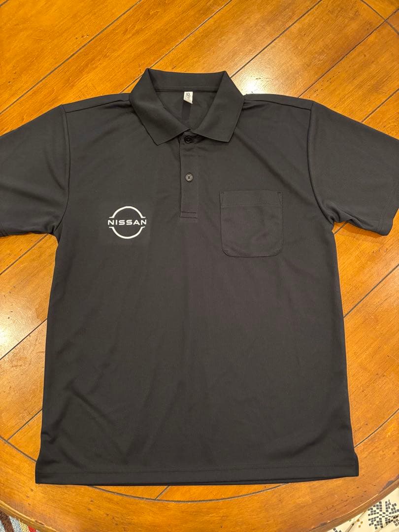 Nissan GT-R Tochigi Plant ポロシャツ 黒
