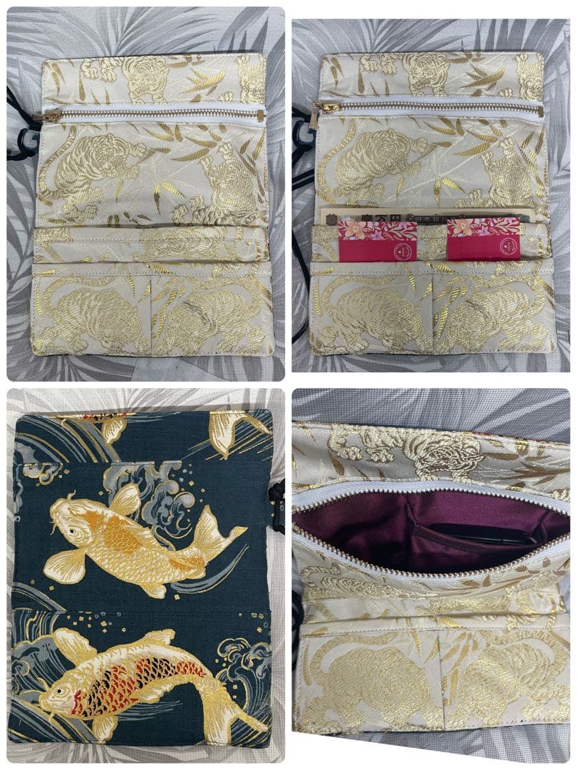 【うえぽん】扇子ケース・巾着・道中財布