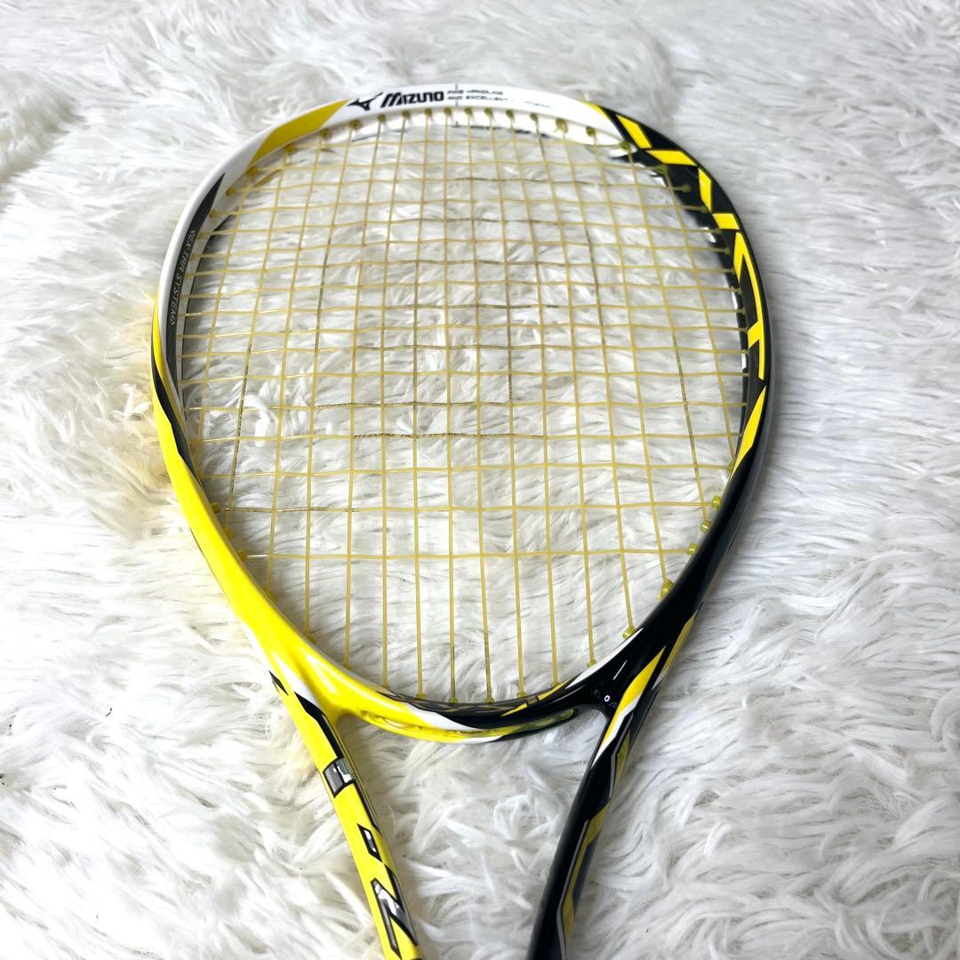 【美品】 ミズノ XYST T-ZERO ジスト 0U ソフトテニス ラケット