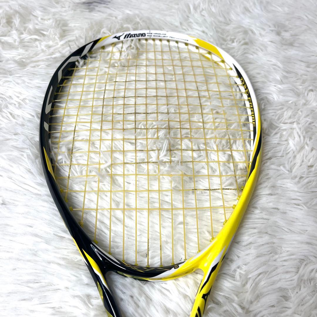 【美品】 ミズノ XYST T-ZERO ジスト 0U ソフトテニス ラケット