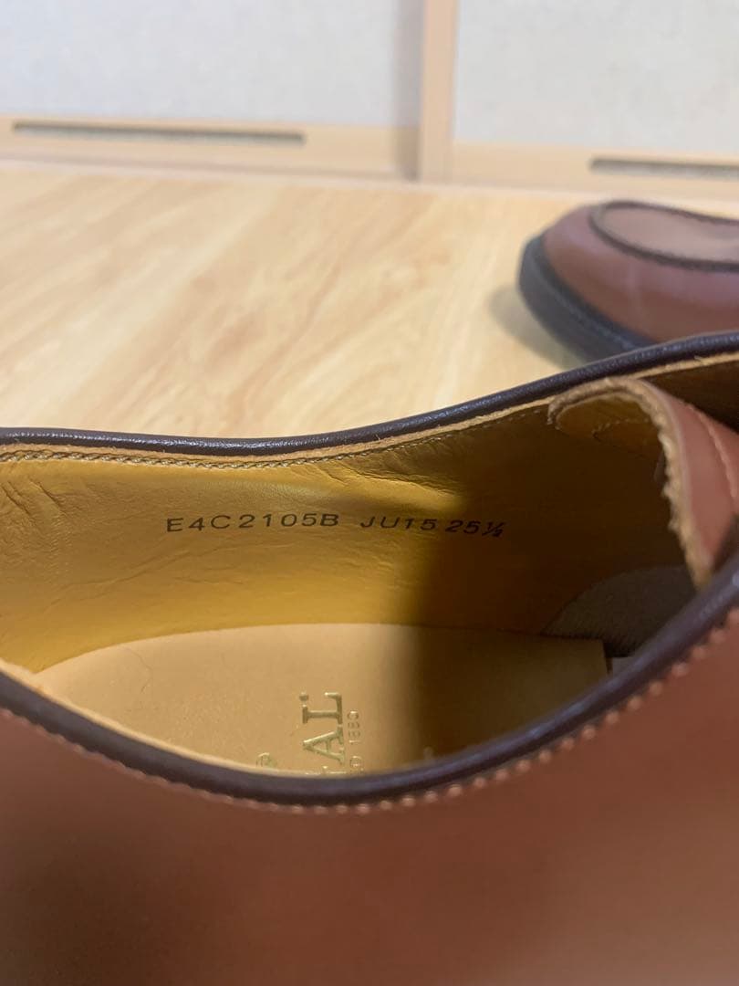 未使用品REGAL Uチップビジネスシューズ