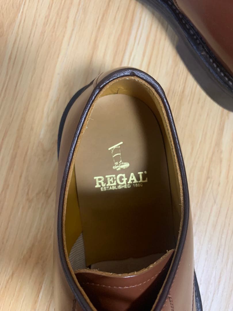 未使用品REGAL Uチップビジネスシューズ