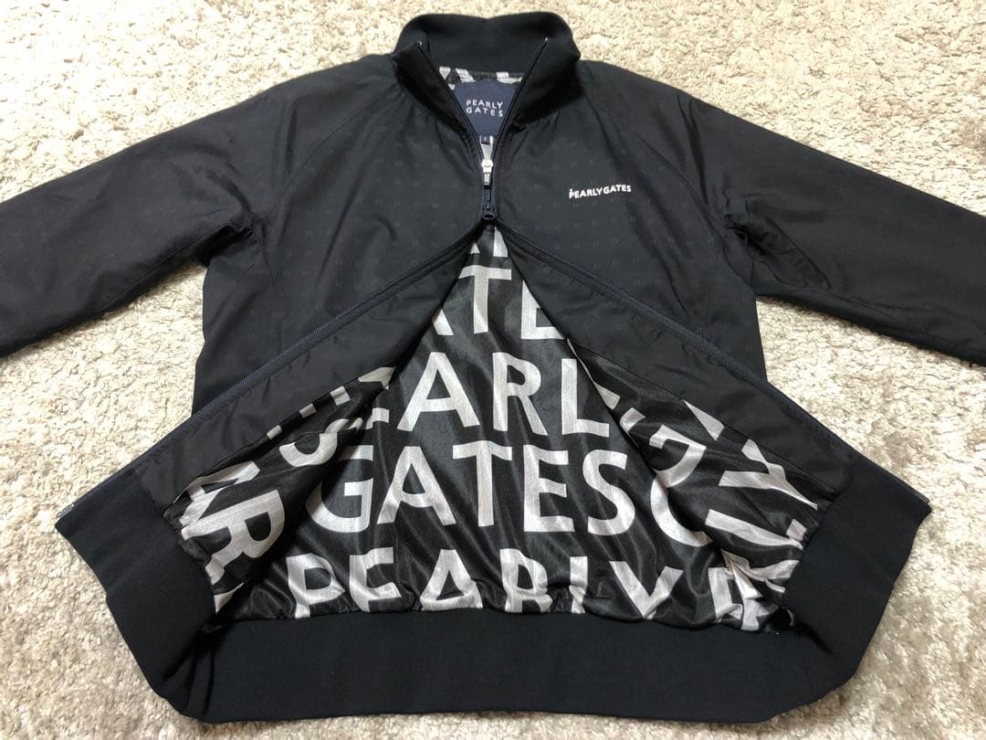 PEARLY GATES・パーリーゲイツ⚫︎ブルゾンジャケット黒2新古品