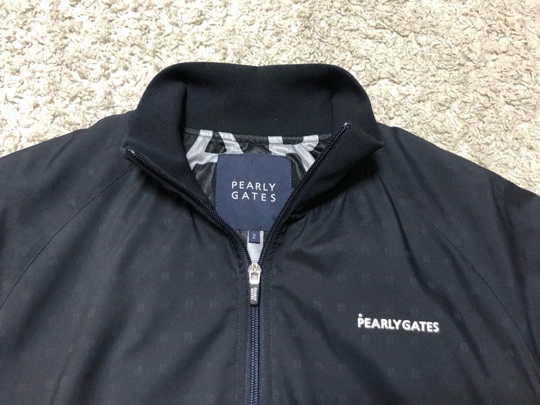 PEARLY GATES・パーリーゲイツ⚫︎ブルゾンジャケット黒2新古品