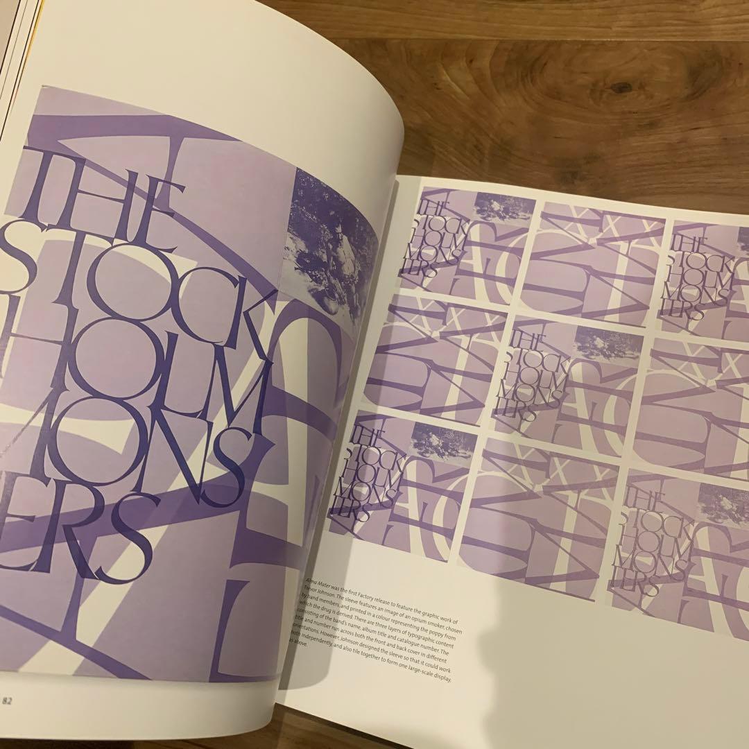 FACTORY RECORDS THE COMPLETE GRAPHIC 洋書