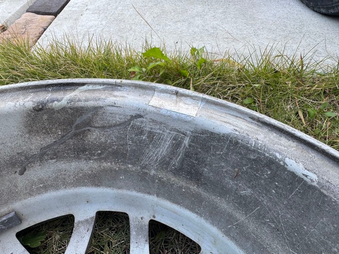 銀ブリジストン　14インチ　6j ＋38 PCD100 4H 2本