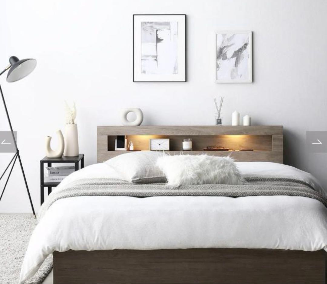 RASIK セミダブルベッドフレーム