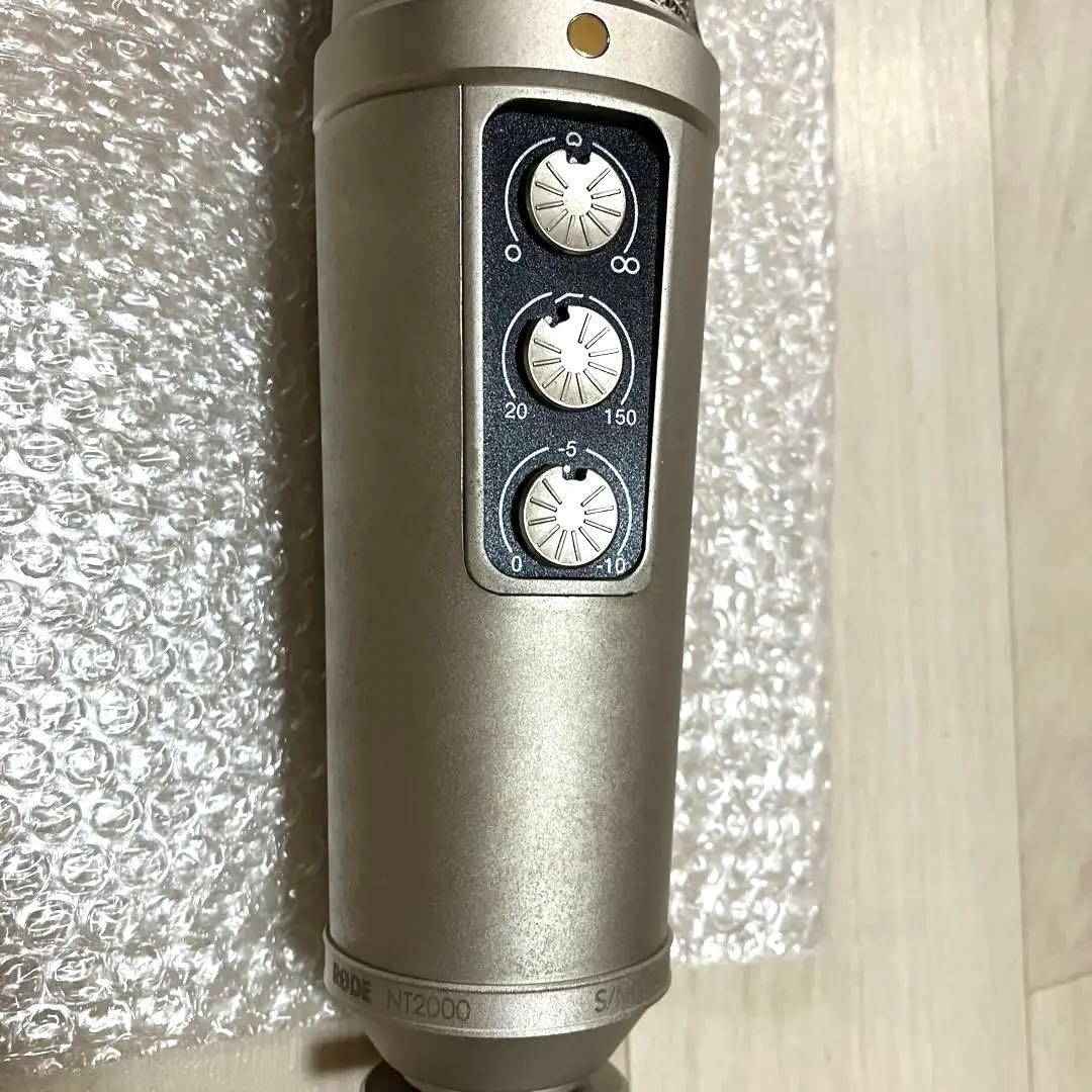 【週末限定値下】RODE NT2000コンデンサーマイク　ロードマイクロフォンズ