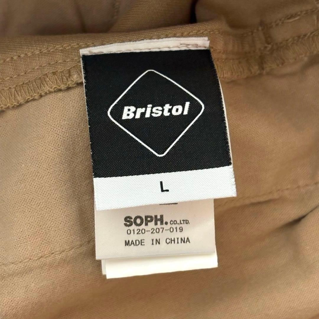 FCRB × GRAMICCI ハーフパンツ　ロゴ　コラボ　ベージュ　L