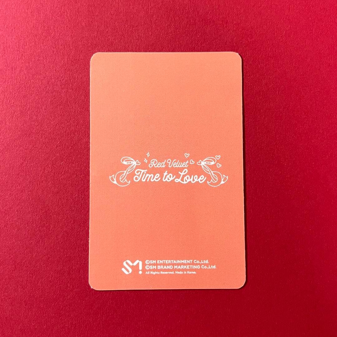 Red Velvet time to love トレカ　ポーチ　ウェンディ