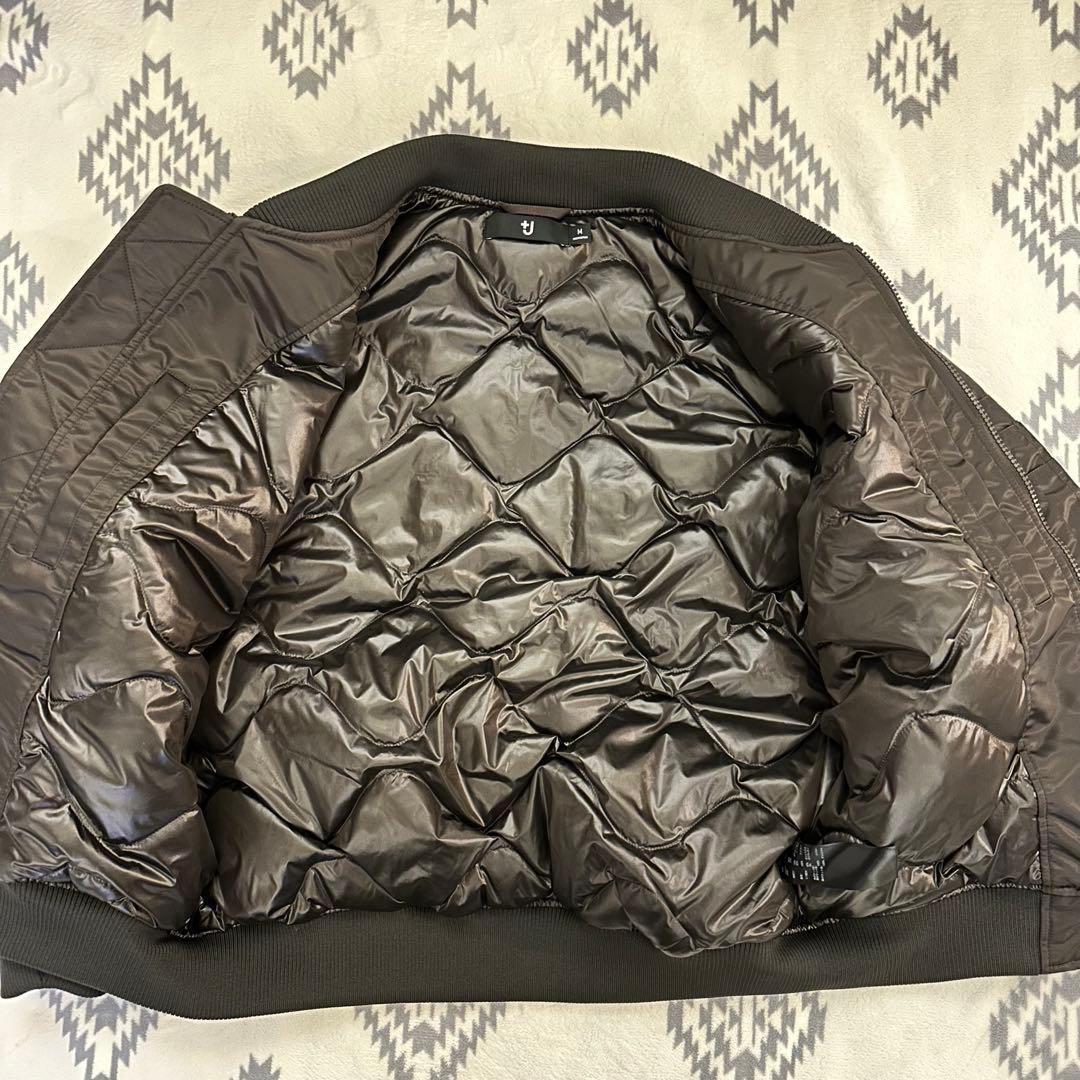 【試着のみ】UNIQLO +J ハイブリッドダウン オーバーサイズ MA-1