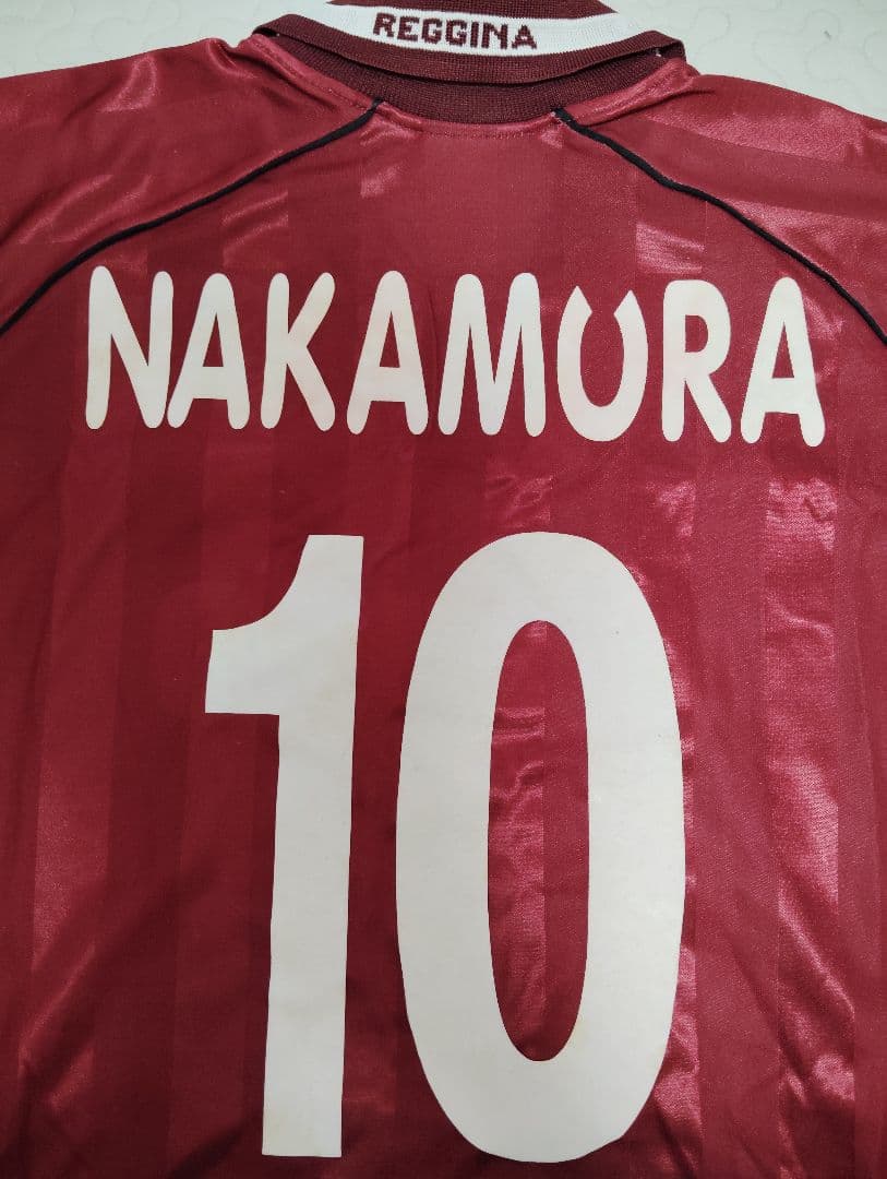 レッジーナ　ユニフォーム　中村俊輔　asics