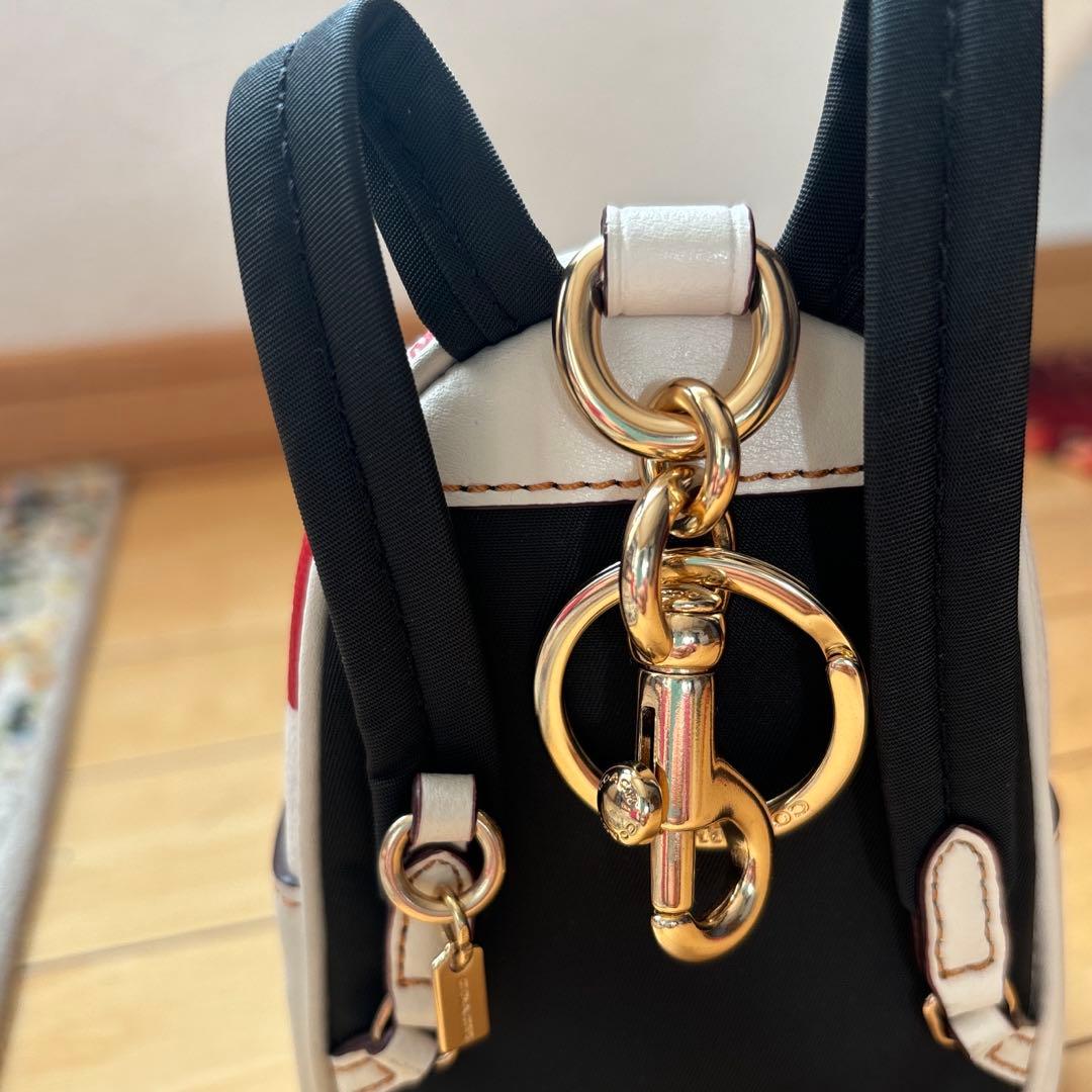 COACH いちご柄 キーケース