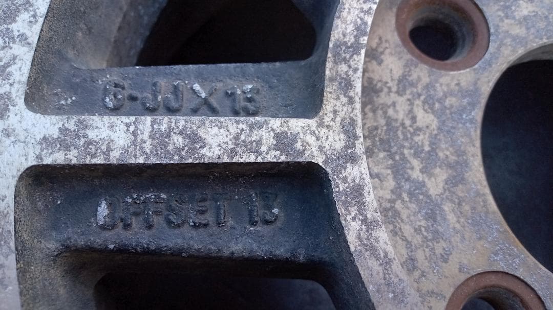 もりぞぅ　イタルレーシング　アルミホイール4本セット　13インチ