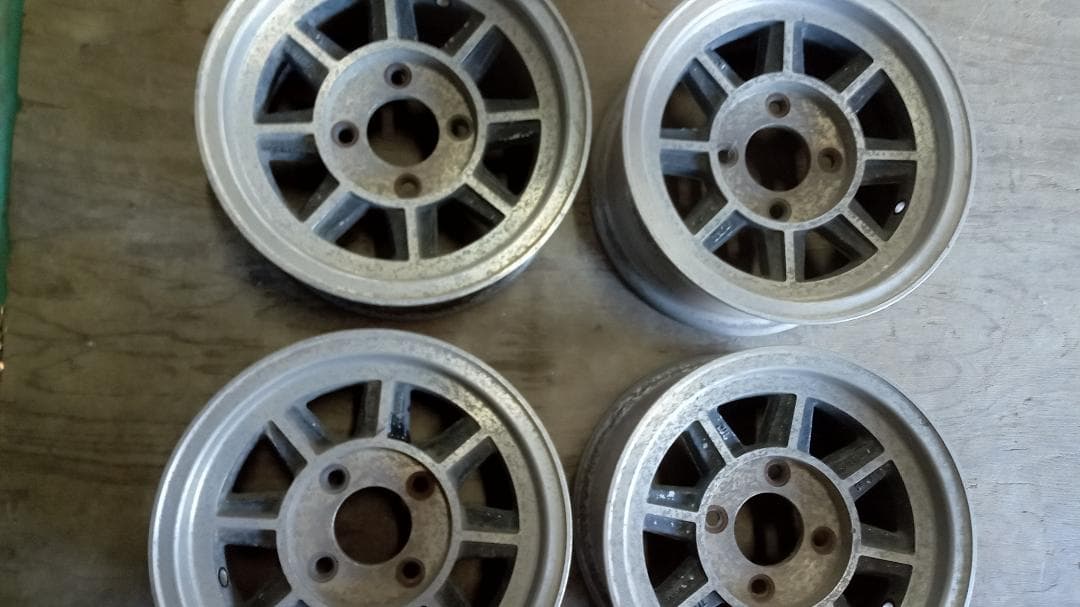 もりぞぅ　イタルレーシング　アルミホイール4本セット　13インチ