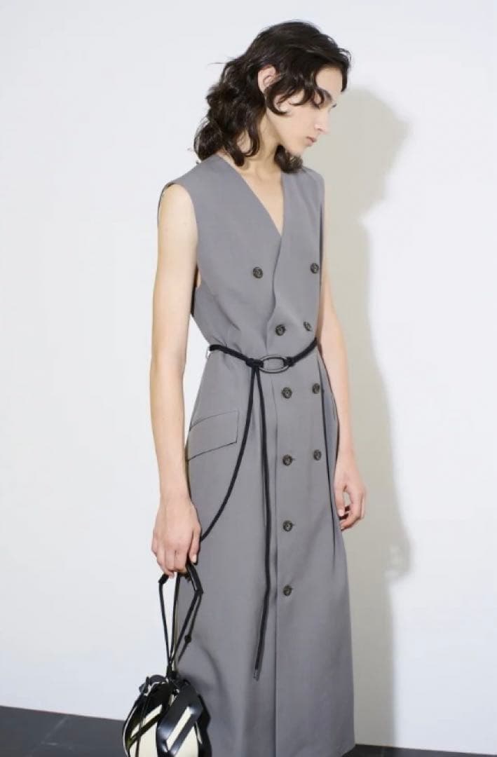 トップス UJOH Cord & Belt Dress