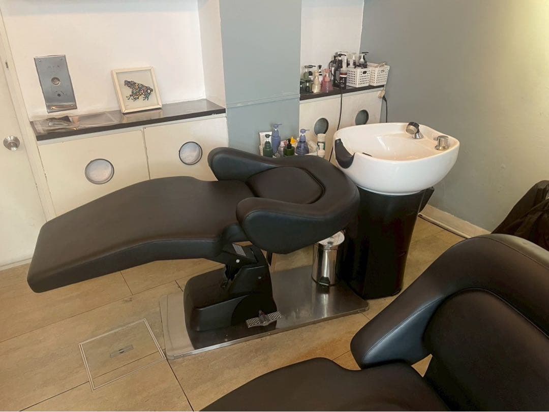 シャンプー台　ビューティガレージ製『RUBINO（ルビノ） BASIC-R