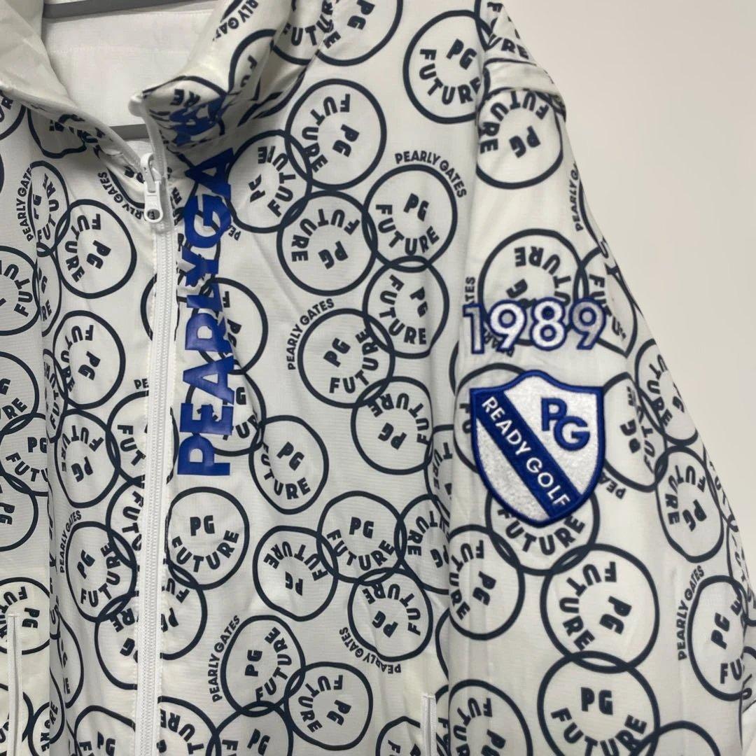 一度のみ着用PG EST 89 ホワイトジャケット2way リバーシブルLサイズ