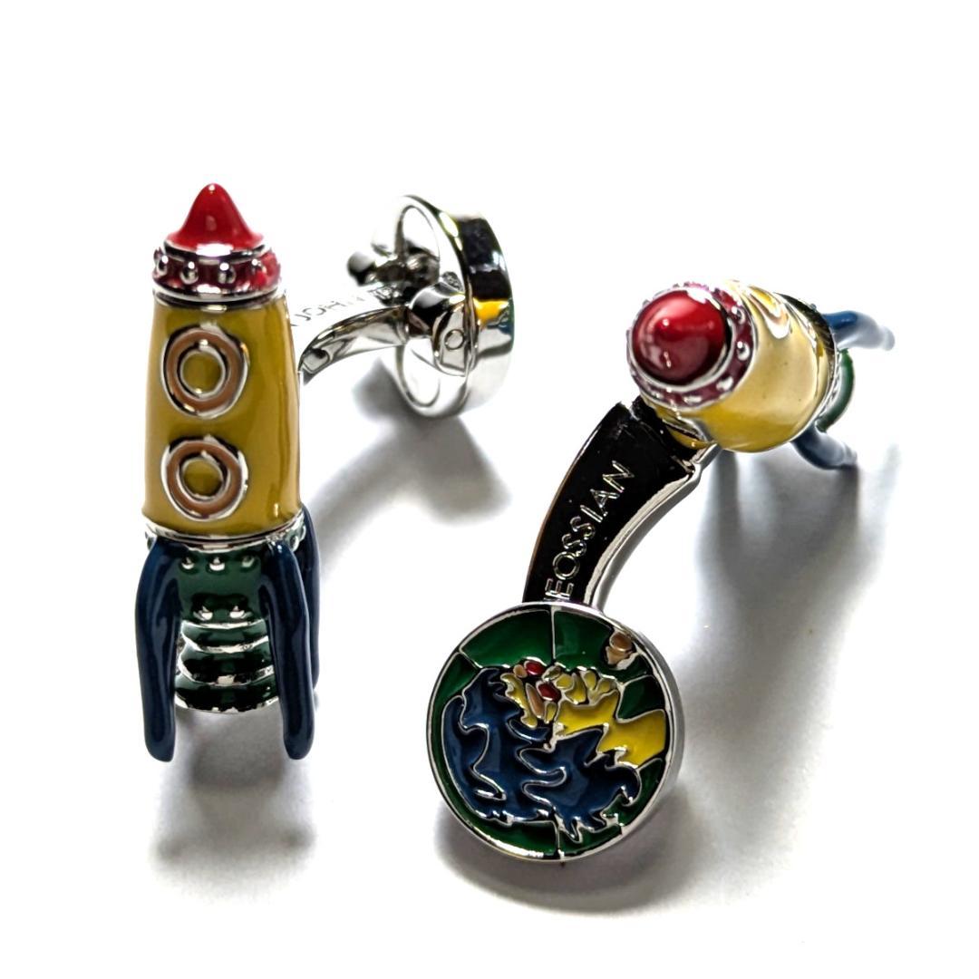 tac138 タテオシアン カフリンクス エルトンジョン ロケットマン イエロー