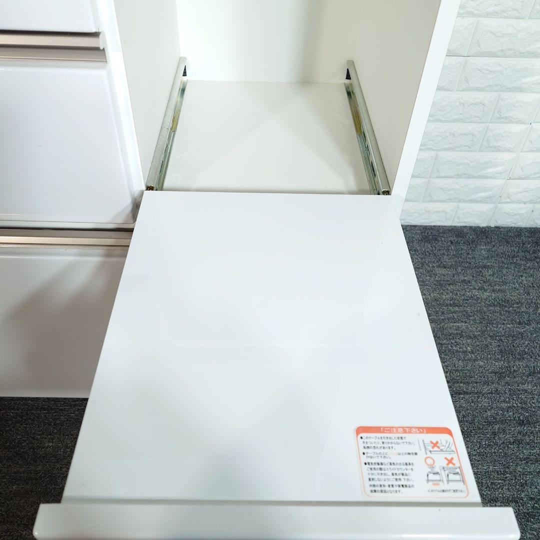 ニトリ キッチンボード アルミナ2 幅120cm カップボード 食器棚 B076