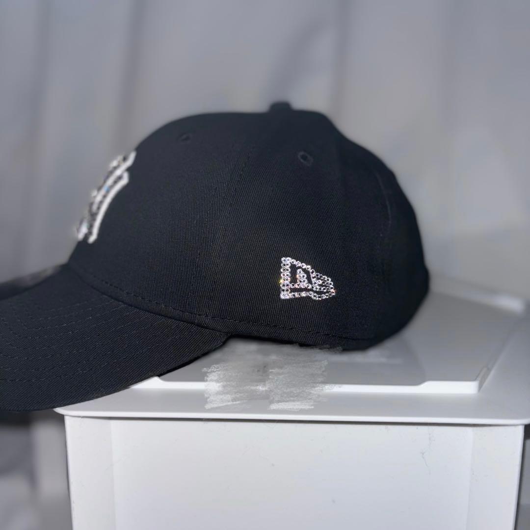 ニューエラ　スワロフスキー　9FORTY ヤンキース　ブラック