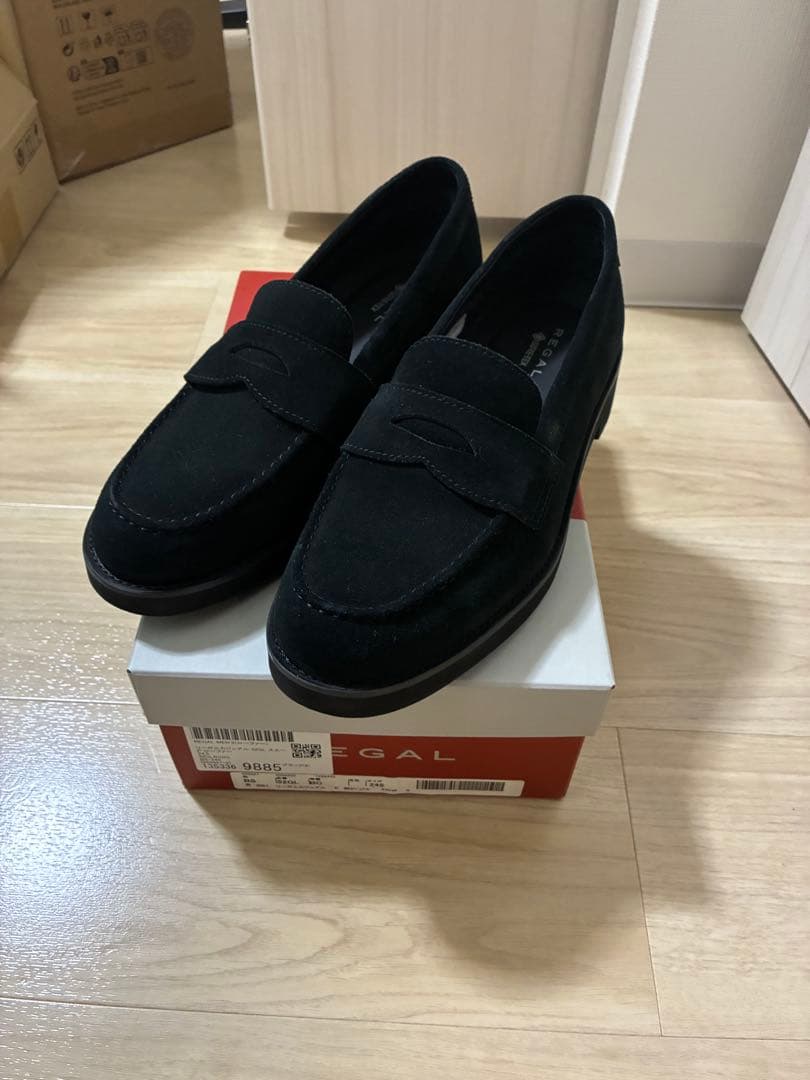 値下げ　リーガルカジュアル 52GL スエード ローファー　ゴアテックス