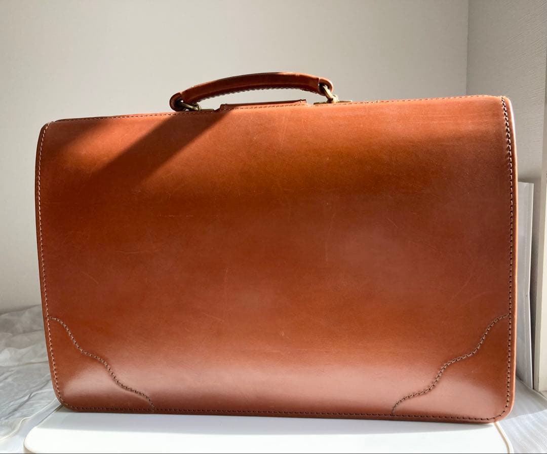 スウェイン・エドニ－・ブリッグ ダレス・バッグ ブライドルレザー