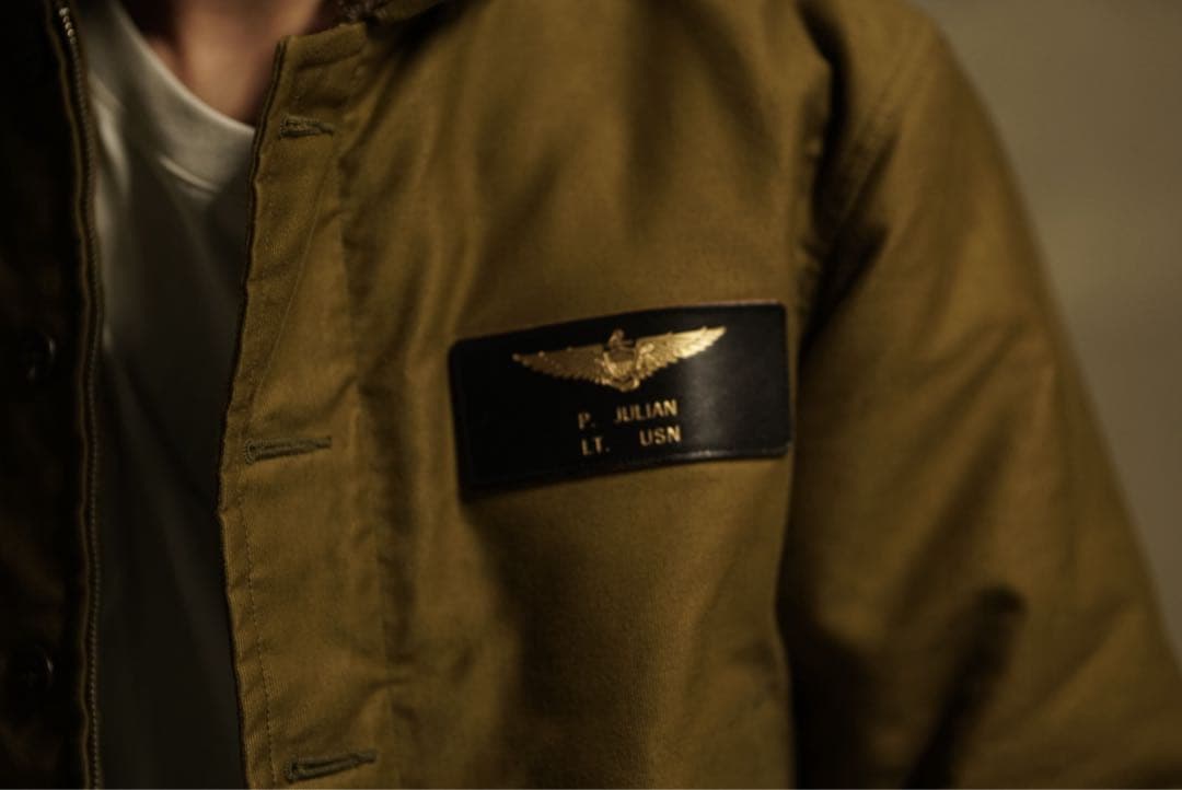 TOYS McCOY ロードランナー レザーパッチ N-1 デッキジャケット