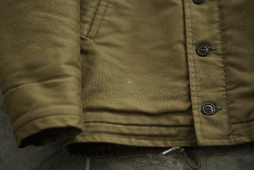 TOYS McCOY ロードランナー レザーパッチ N-1 デッキジャケット