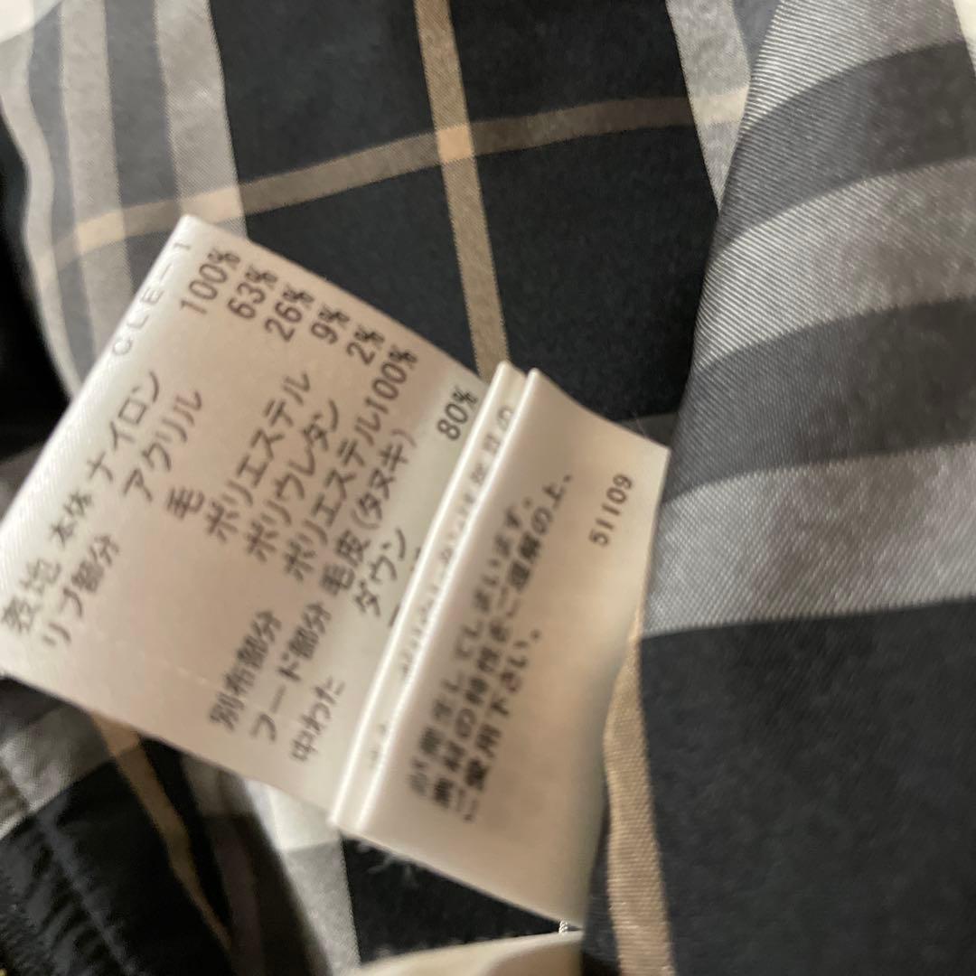 BURBERRY BLUE LABEL ダウンベスト 38サイズ ブラック