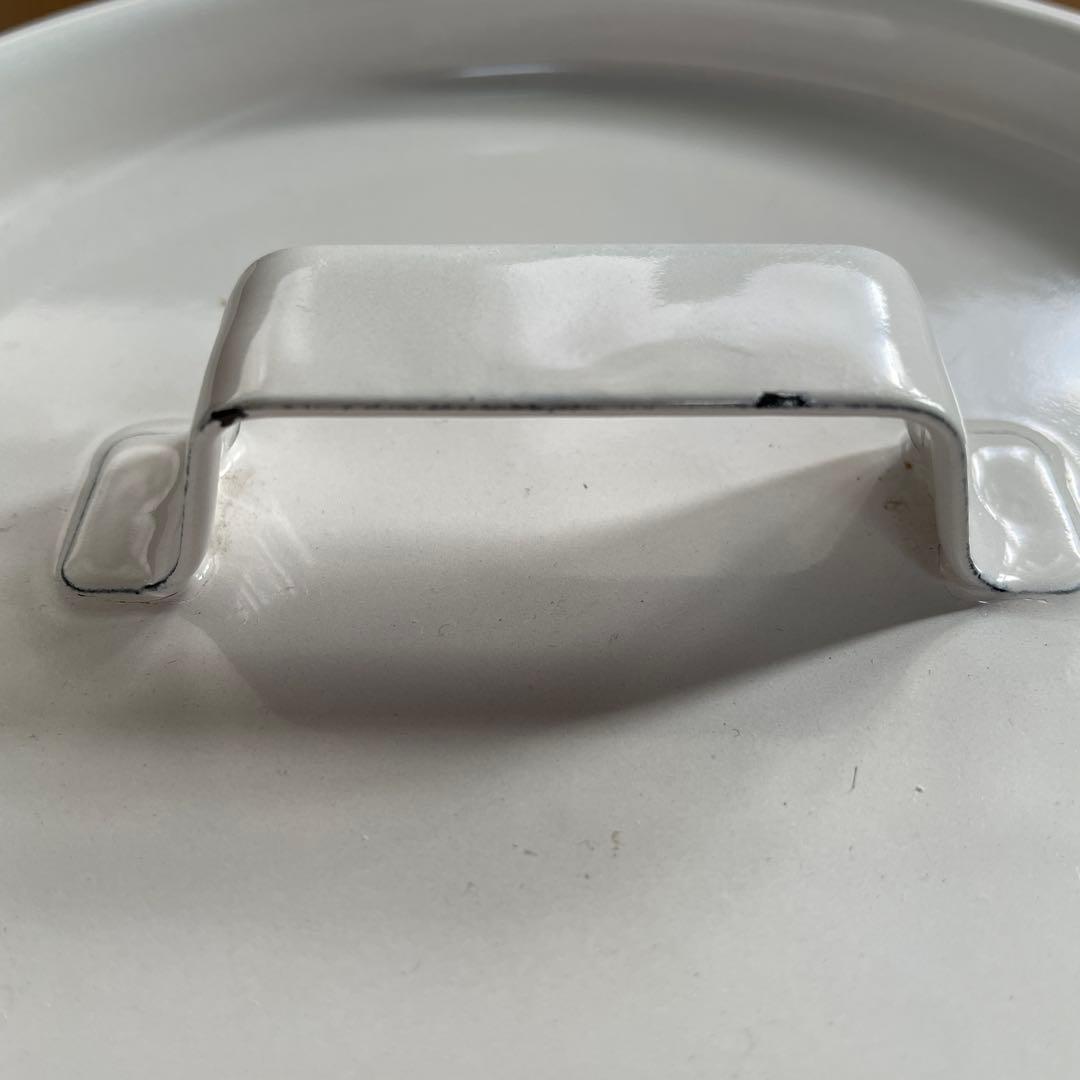 イマン　プリンセスローズ　トラッシュ缶　ホーロー