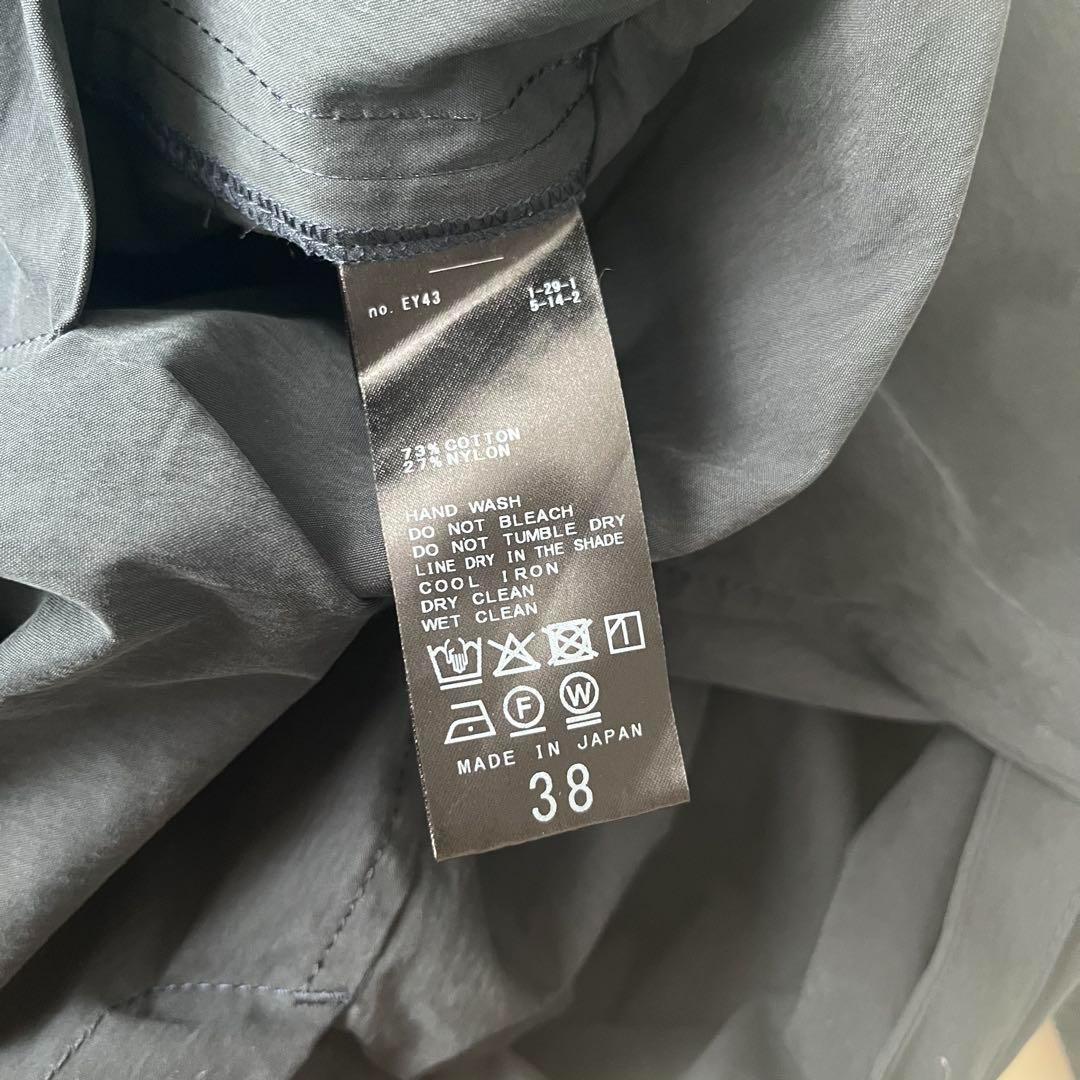 2025SS♡美品♡プラージュ テントコート ナイロン コート ネイビー 38