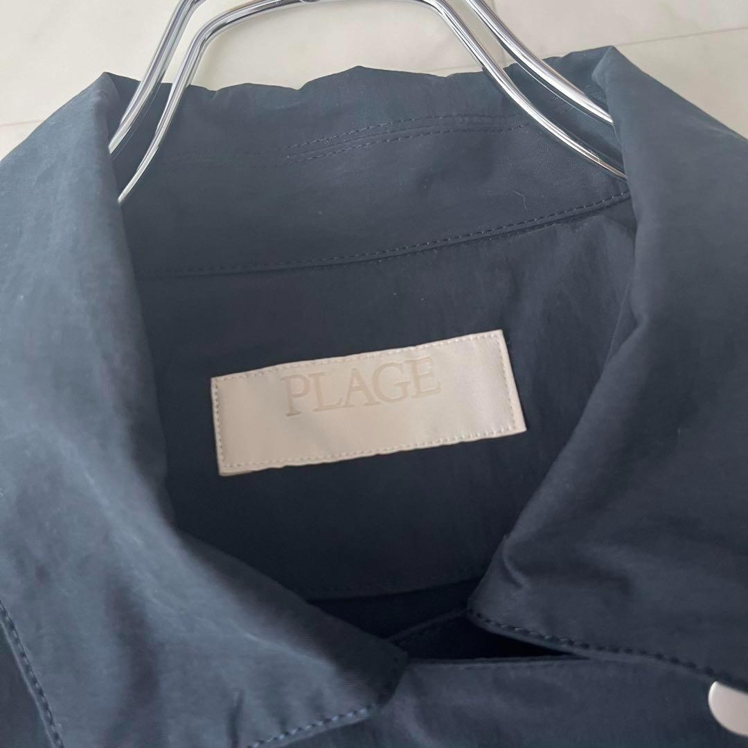 2025SS♡美品♡プラージュ テントコート ナイロン コート ネイビー 38