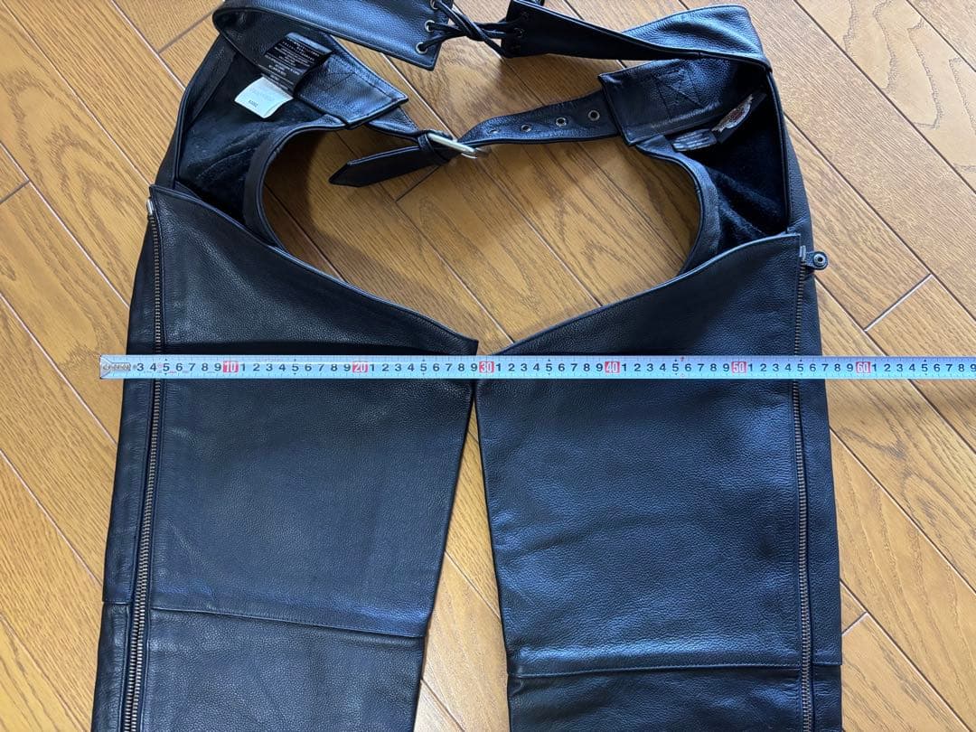 タカさん専用　HARLEY-DAVIDSON レザー チャップス ブラック