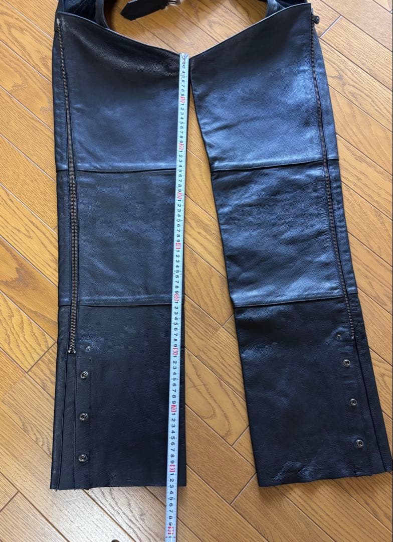 タカさん専用　HARLEY-DAVIDSON レザー チャップス ブラック