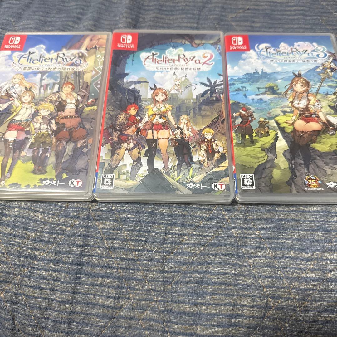 ライザのアトリエ1・2・3 Switch 3本セット