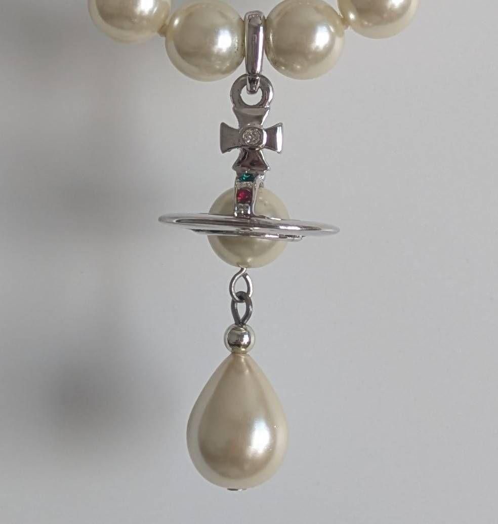 ヴィヴィアンウエストウッド　パール三連チョーカー