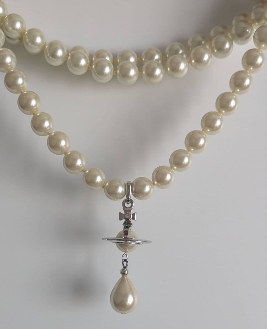 ヴィヴィアンウエストウッド　パール三連チョーカー